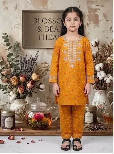 CHINA COTTON SUIT-  2 PIECE