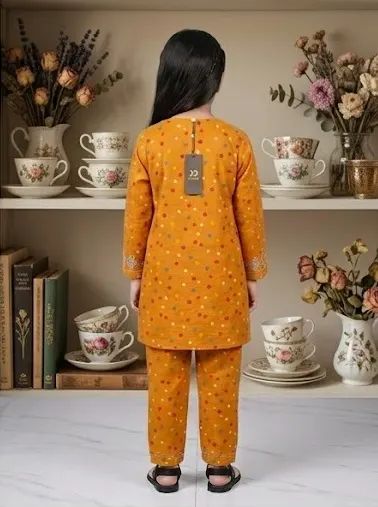 CHINA COTTON SUIT-  2 PIECE