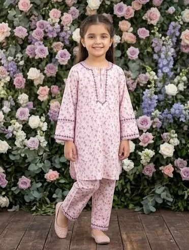 COTTON SUIT-  2 PIECE