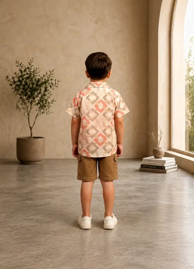 SHIRT T-SHIRT AND SHORTS